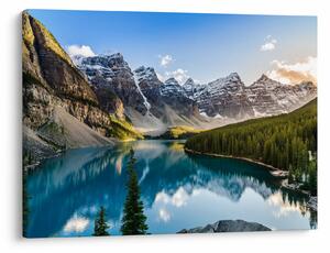 Obraz - Kanada, Park Narodowy Banff, Jezioro Moraine (70x50 cm)