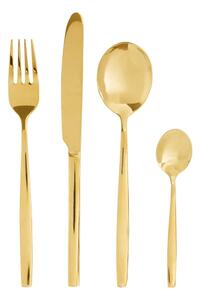 Sztućce ze stali nierdzewnej w kolorze złota 16 szt. Avie – Premier Housewares