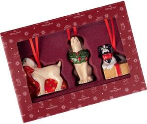 Zestaw 3 ozdób choinkowych Pieski Nostalgic Ornaments Villeroy & Boch