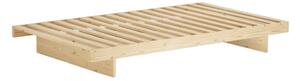 Naturalne łóżko z litego drewna sosnowego ze stelażem 90x200 cm Kanso – Karup Design