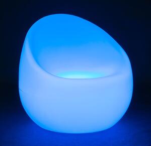 Podświetlane krzesło LED, 70 x 74 cm