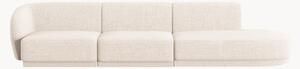Sofa modułowa z szenilu Lionel (4-osobowa), S 311 cm
