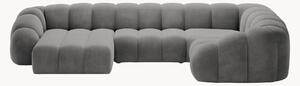 Sofa panoramiczna z weluru Lyna (6-osobowa)