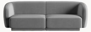 Sofa modułowa z weluru Lionel (2-osobowa), S 188 cm