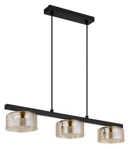 Globo Globo 16055-3HG - LED Żyrandol na lince HIGGINS 3xGX53/6W/230V dymny/brązowy GL8326