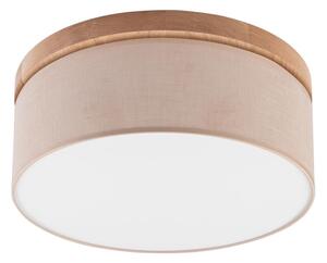 Brilagi Brilagi - LED sufitowa lampa BELLADONNA 2xE27/15W/230V pr. 40 cm beż/dąb BG0511