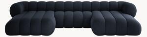Sofa panoramiczna z szenilu Koge (6-osobowa)