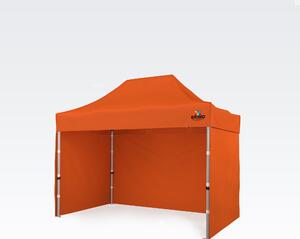 Profesjonalny Namiot Ogrodowy 2x3m ALU EXCLUSIVE (3 ściany) - plus 3 ściany - Pomarańczowy