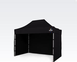 Profesjonalny Namiot Ogrodowy 2x3m ALU EXCLUSIVE (3 ściany) - plus 3 ściany - Czarny