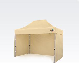 Profesjonalny Namiot Ogrodowy 2x3m ALU EXCLUSIVE (3 ściany) - plus 3 ściany - Beżowy