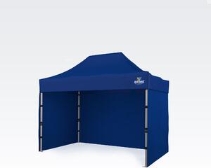 Profesjonalny Namiot Ogrodowy 2x3m ALU EXCLUSIVE (3 ściany) - plus 3 ściany - Niebieski