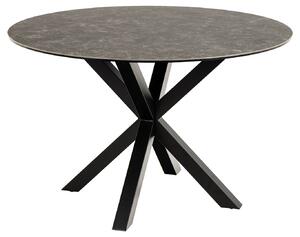 Stół Heaven 120cm MARMUR | CZARNY