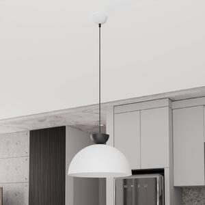 Lampa wisząca Lunaro EMIBIG LIGHTING, możliwość ściemniania, biały / opal, salon / jadalnia, metal, nowoczesny
