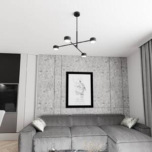 Lampa wisząca Natsu EMIBIG LIGHTING, możliwość ściemniania, czarny, salon / jadalnia, metal, nowoczesny