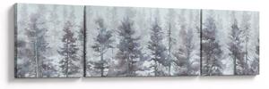 Obraz - Pine forest II, aquarel (170x50 cm)
