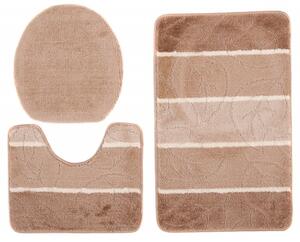 Łazienkowy zestaw dywaników w klasyczny wzór - Laxi 4X