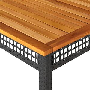 Duży stół ogrodowy z drewna akacjowego - Alsejda