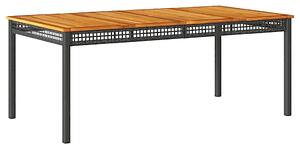Duży stół ogrodowy z drewna akacjowego - Alsejda