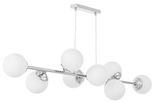 NOWOCZESNA LAMPA WISZĄCA CHROMOWANA FINO W8