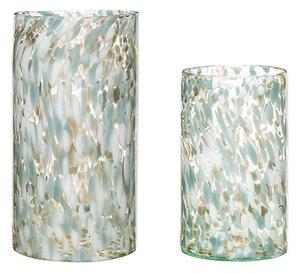 Hübsch - Libra Vases 2 pcs. Blue