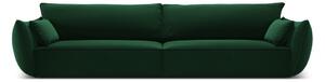 Ciemnozielona aksamitna sofa 248 cm Vanda – Mazzini Sofas