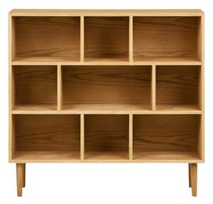 Regał w dekorze dębu w naturalnym kolorze 30x104,5x112 cm Oshawa – House Nordic