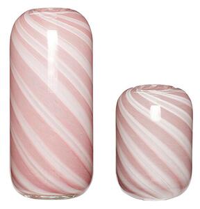 Hübsch - Candy Vases 2 pcs. Pink