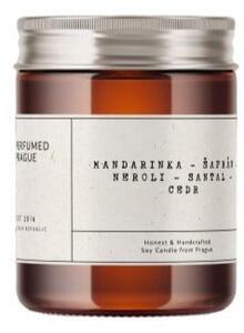 Zapachowa sojowa świeca czas palenia 40 h #47 Tangerine, Neroli and Saffron – Perfumed Prague