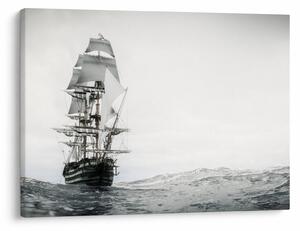 Obraz - Statek płynący po oceanie (70x50 cm)