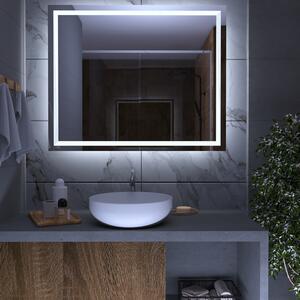 Lustro łazienkowe z oświetleniem LED F2