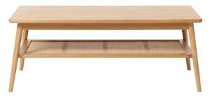 Stolik z blatem w dekorze dębu 60x120 cm Barrali – Unique Furniture