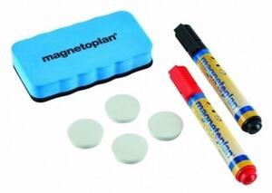 Zestaw Magnetoplan OPTIMAL - markery, gąbka, magnesy