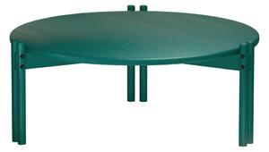 Zielony okrągły stolik z litego drewna sosnowego ø 80 cm Sticks – Karup Design