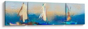 Obraz - Malarstwo krajobrazowe, malarstwo (170x50 cm)