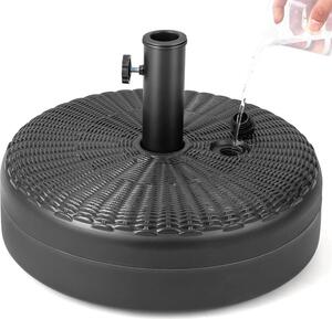 Stojak na parasole KOMFOTTEU moe by wypeniony wod lub piaskiem, stojak na parasole do masztów 38/48 mm, podstawa parasola z uchwytem, (model 1)