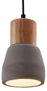 Lindby - Margot Lampa Wisząca Concrete/Wood