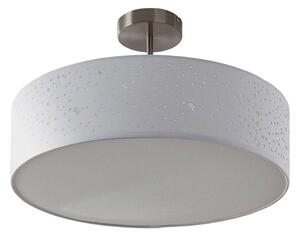 Lindby - Umma Lampa Sufitowa H30 White/Satin Nickel