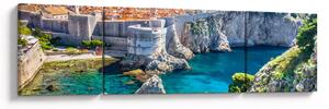 Obraz - Dubrownik (170x50 cm)