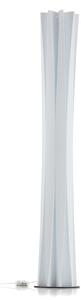 Lampa Podłogowa Slamp, Bach, ściemnialny, biały, salon, tworzywo sztuczne, design