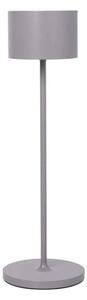 Zewnętrzna Lampa Blomus, ściemnialny, szary, taras, aluminium