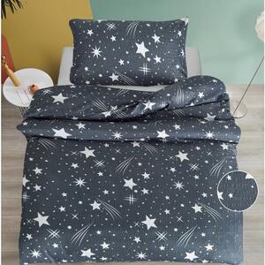 Pościel krepowa NOCNE NIEBO BLEND szara Rozmiar pościeli: 70 x 90 cm | 140 x 200 cm