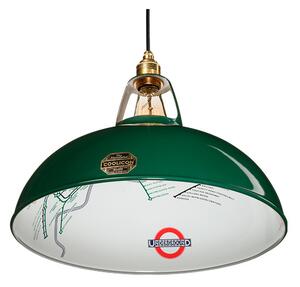 Coolicon - Large 1933 Design Lampa Wisząca District Line Green