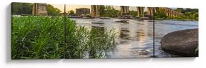 Obraz - Most kolejowy w Richmond (170x50 cm)