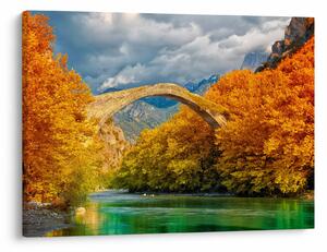 Obraz - Most Konitsa (70x50 cm)