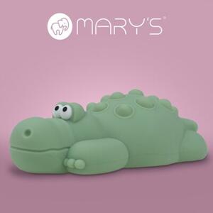 Lampka nocna dla dzieci bezprzewodowa RGBW zielona krokodyl LED 2.5W Mary's