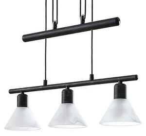 Lindby - Delira 3 Lampa Wisząca Black