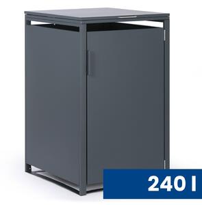 Wiata na pojemnik na odpady 240 l, 1160 x 695 x 800 mm