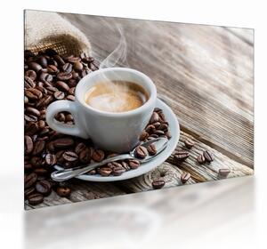Obraz na szkle - Espresso (70x50 cm)