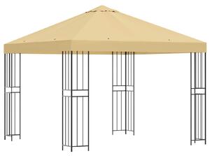 Altana 3 x 3 m kremowy Poliester i Stal 190 gsm
