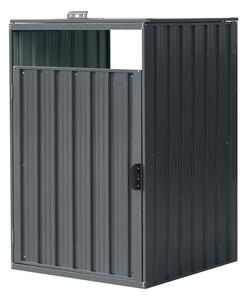 Obudowa na kosz na śmieci 120l lub 240l Alabama CoverTech antracyt
